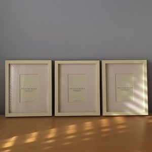3 Pottery Barn Lacquer Gallery Frames